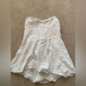 Elegant White Women's Romper
